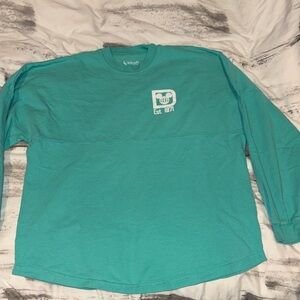 Disney World Long Sleeve Spirit Shirt - Teal